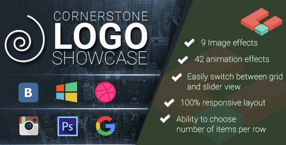 Logo Showcase für Cornerstone